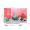 Christmas Storage Box Acrylic Transparent Blind Box Toy Storage Display Box Storage Box Jewelry Makeup Organizer Home Storage
