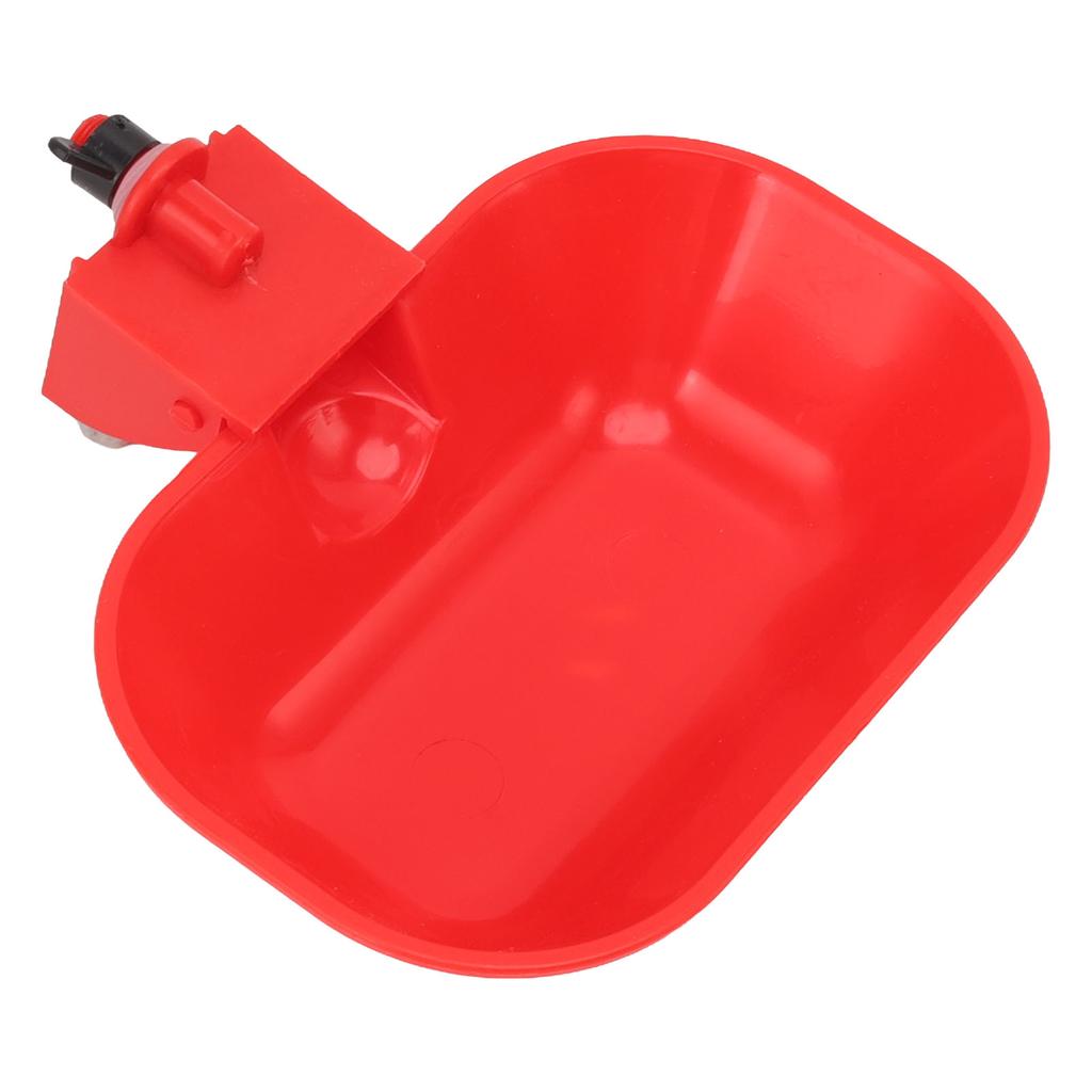 6PCS Automatic Poultry Drinking Bowls Large Thickening ABS Waterer Bowl for Cat Dog Chicken Duck G1 8 Male Thread