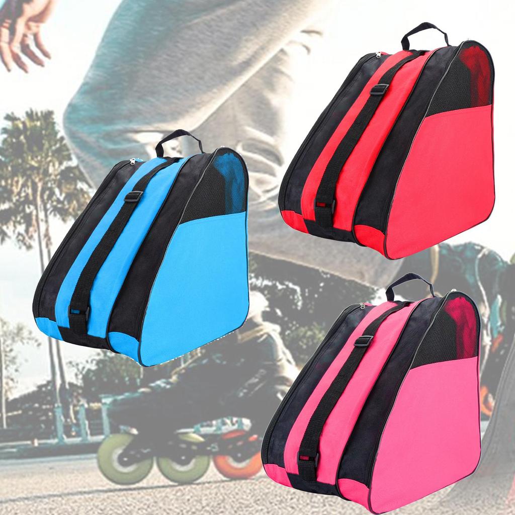 Roller Skates Bag Ice Skates Sports Carry Storage w/Handle