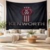 Kenworth Wall Tapestry, Soft Fabric Wall Hanging, Decorative Backdrop For Bedroom Home Wall Art