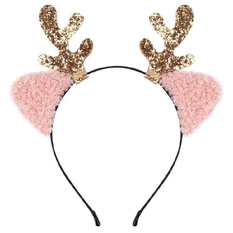 Adjustable Hair Hoop Suit Festives Wear Headbands Seasonal Celebration Hair Hoop for Christmas Event and Cosplay