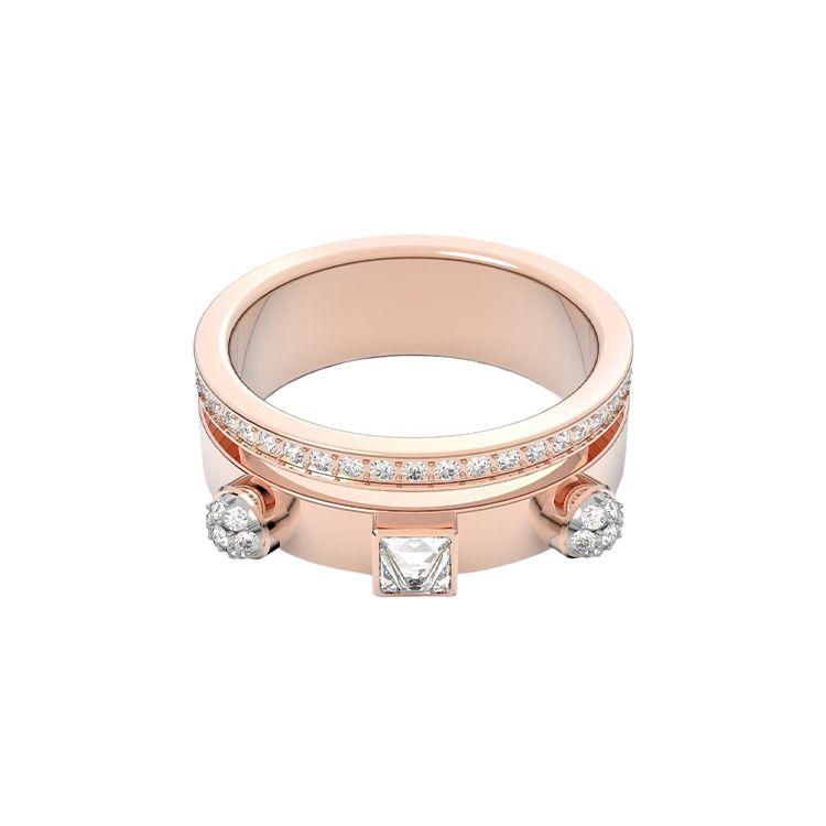 Swarovski Thrilling Imitation Crystal Ring Women rings 5567124 Box (Random Color),52