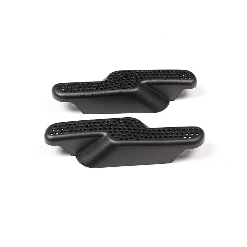 2Pcs/Set Black Seat Air Condition Vent Cover Rear Seat Anti Dust Outlet Cover Fit For BMW Series 1 2 F40 F45 F46 2018-