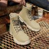 Anti-spark Welder Shoes Men's High Top Work Safety Boots Puncture Proof Construction Safety Shoes Men Platform Boots