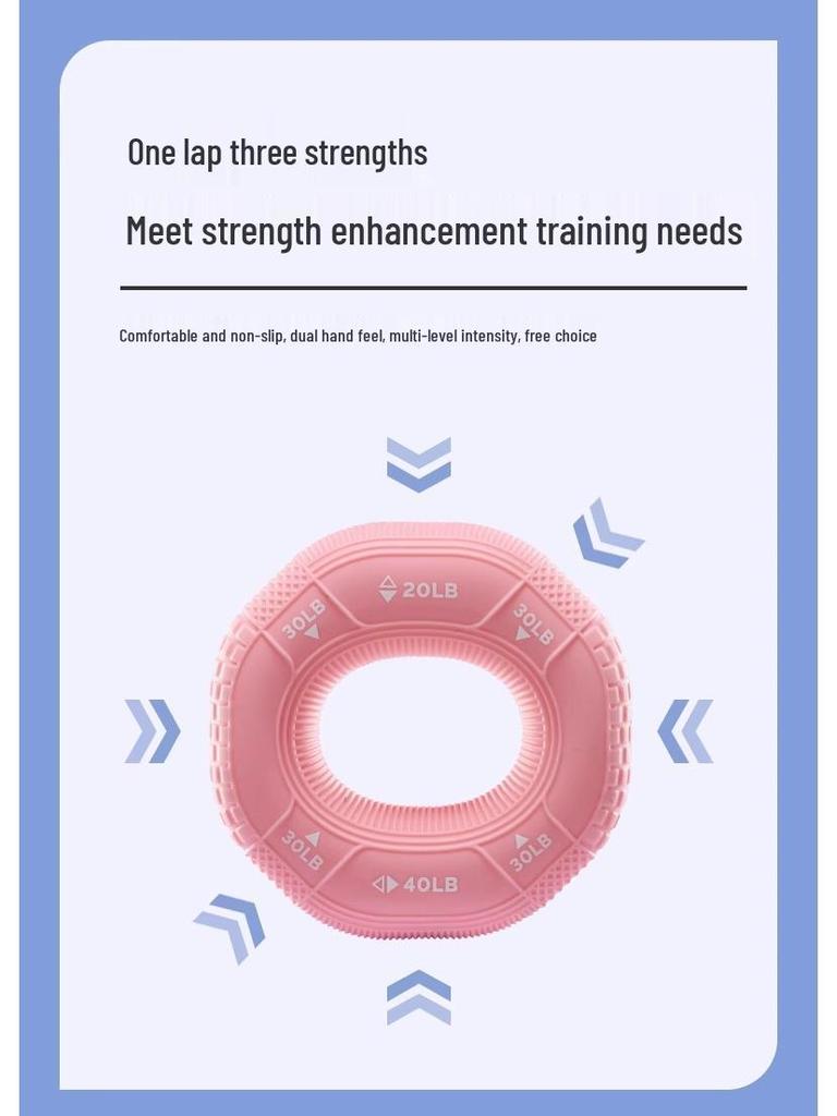 Specjalny dla nowicjuszy: 5 Juanów Rabatu - Silikonowy Pierścień Chwytny do Treningu Siły Ramion i Dłoni