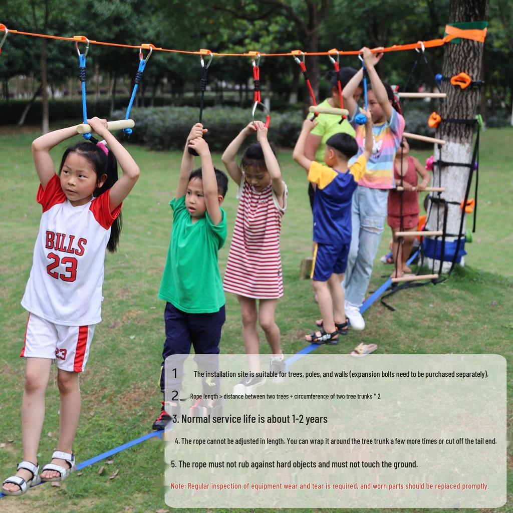 Outdoor Climbing Toys & Swings for Sensory Training and Balance