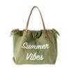 2025 New Beach Bag Travel Tote Large Bag Fashion Simple Tassel Bag Mommy Bag Large Capacity Shoulder Bag Trendy