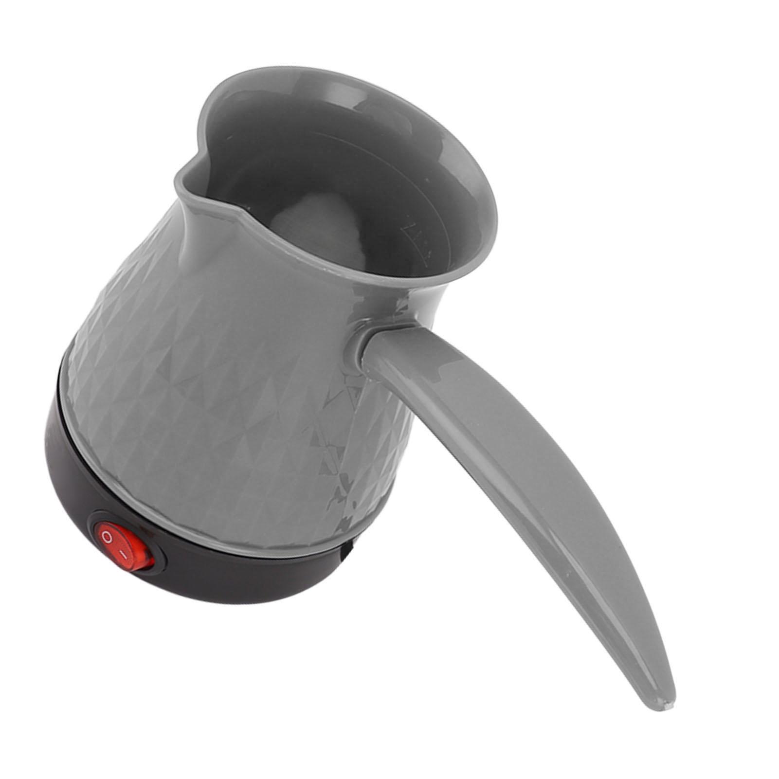 500ML Elektrische Koffiepot Snel Verwarmend Dubbel Draagbare Koffiepot met Afneembaar Handvat 600W
