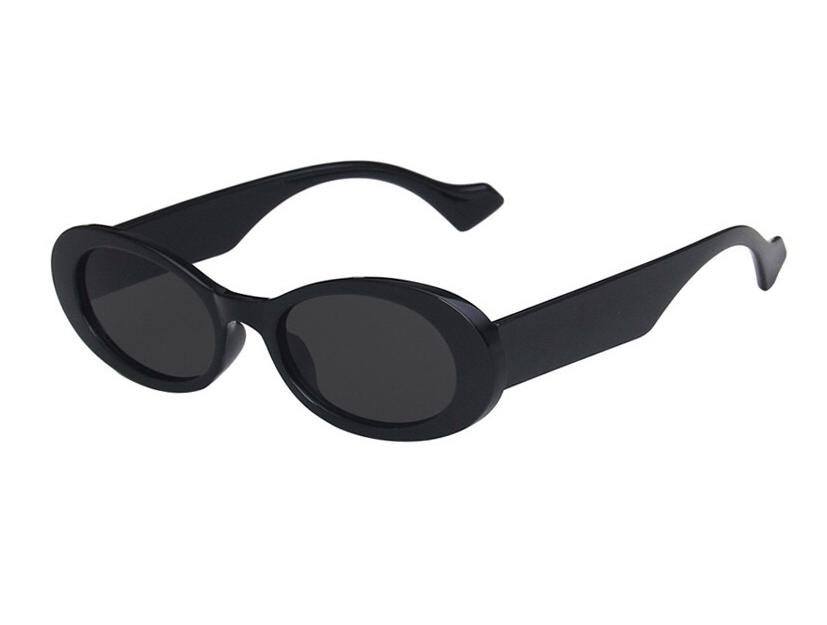 European American Style Vintage Sunglasses Oval Anti-reflective Sun Glasses for Men Women Retro Unisex
