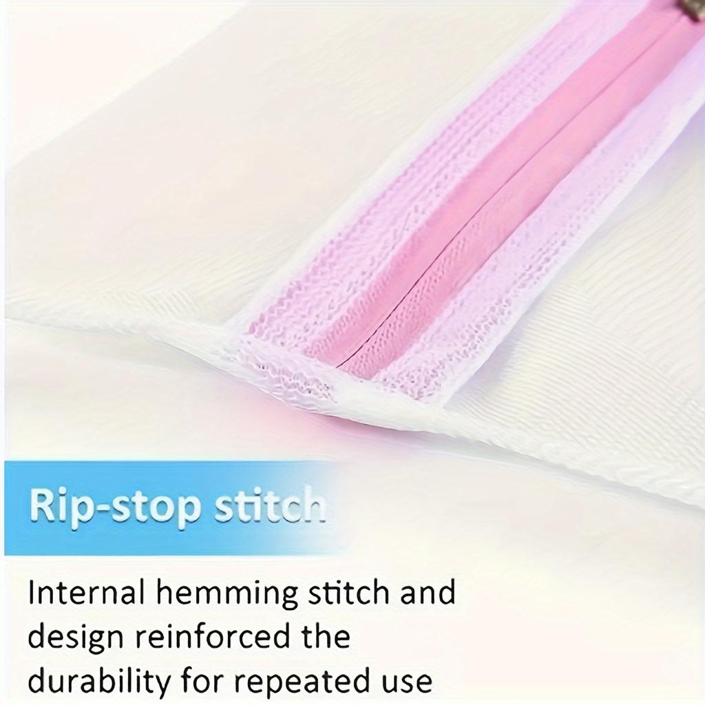 Kurşunsuz İnce Ağ Çamaşır Torbaları, Narinler İçin Sağlam Fermuarlı 3 Dayanıklı Çamaşır Yıkama Torbası, Çamaşır Makinesinde Giysileri Korur