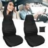 XINSHEYE Car Seat Cover, 2 Front Pieces, Black, Waterproof, For Light/Regular Cars, Easy Installation, Stain Resistant, Washable