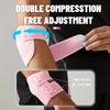 1pc Adjustable Compression Elbow Brace, Breathable Tennis Elbow Sleeve, Open Design, Double Straps Elbow Support for Tennis
