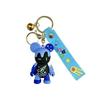 Creative Cartoon Bear Keychain Pendant with Lanyard - Fun Bag Accessory