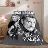 Johnny Hallyday: Rock Legend Live blanket Soft and comfortable sofa blanket Office rest blanket Machine washable sheet