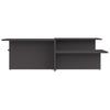 Coffee Tables 2 pcs Gray 111.5 x 50 x 33 cm Particleboard
