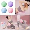 Exercise Ball, 25cm 10Inch Soft Pilates Ball, Small Yoga Ball, Gymnastics Ball, Fitness Ball for Stretching Core Fitness