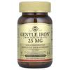 Solgar, Gentle Iron, 25 Mg, 90 Vegetable Capsules