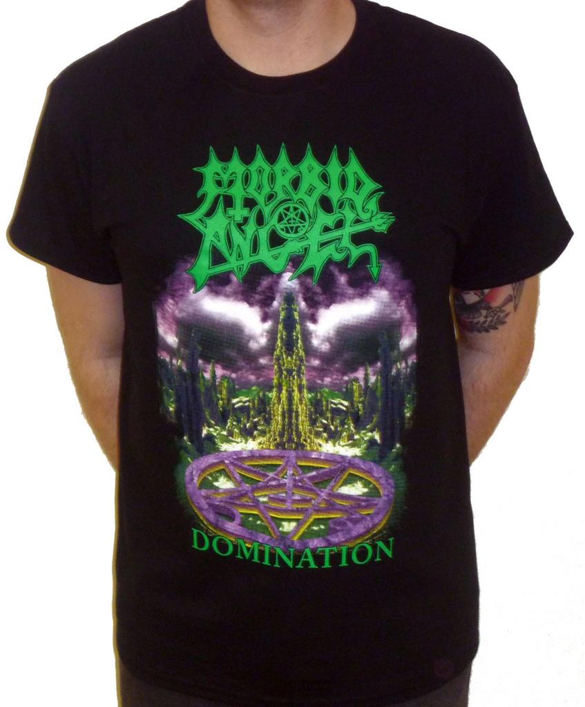 T-shirt Morbid Angel "Domination" - NUOVA UFFICIALE