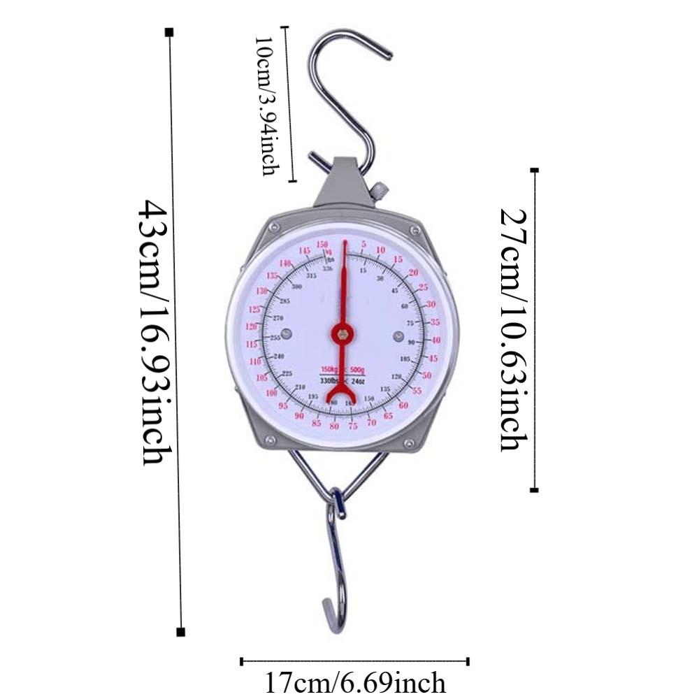 Mit Aufhängehaken Gepäckwaage Genaue Messung Wägegerät für Angeln