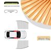 Magnetic Car Window Sunshade Curtains: Privacy & Heat Insulation for Small Cars