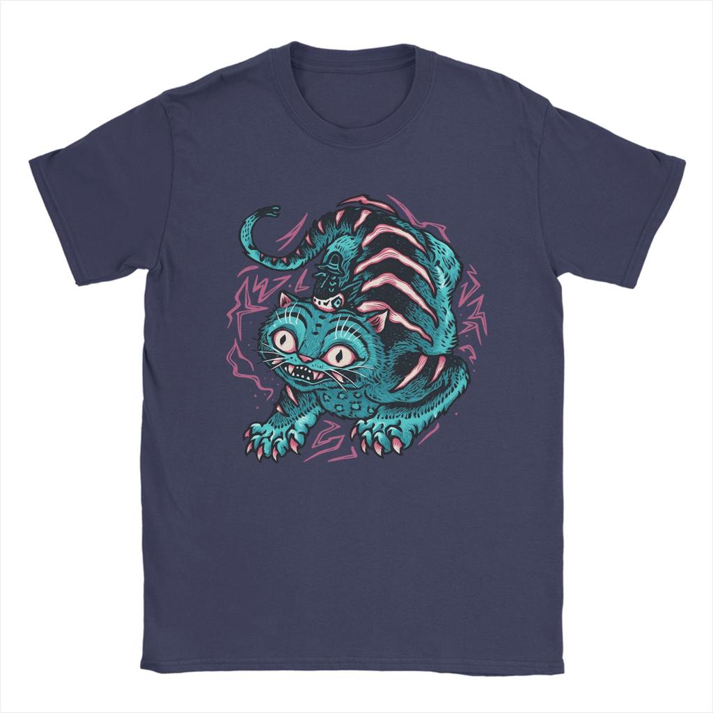 Kpop Demon Hunters Derpy Tiger T Shirt Men's  100% Cotton Awesome T-Shirt Crew Neck  Tee Shirt Short Sleeve Clothing Summer