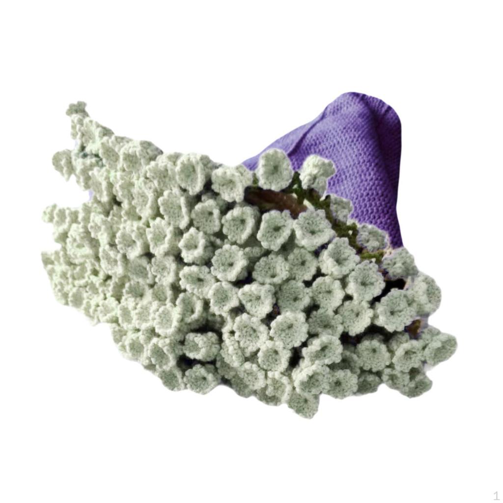 Bouquet Blanket Crochet Kit Craft Knitting DIY Starter for Birthday