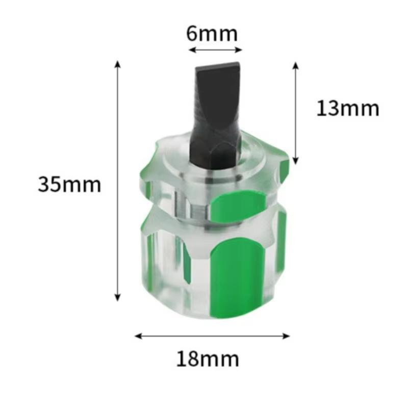 1PC Sewing Machine Screwdriver Kit Mini Short Screwdriver Portable Radish Head Needle Plate Screwdriver Repair Sewing Tools