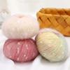Super Soft Mohair Yarn Colorful Hand-Knitted Yarn  for Making Sweaters Shawls Blankets Handicrafts