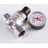 Water Regulator -, Lead Free Brass Adjustable RV Pressure Reducing with Pressure Gauge and Water Filter