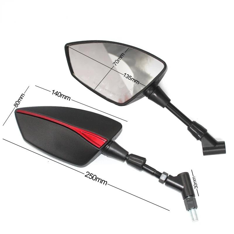 For Benelli 180s 302s TNT 125 135 150 250 300 600 BN 302 s 8/10MM Universal Adjustabale Rearview Mirror Side Rear View Mirrors