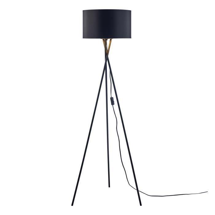 Black Metal Tripod Floor Lamp And Gold Fabric Shade Diam 34 X H 140 Cm At Affordable S Free Real Reviews With Photos Joom Black Metal Tripod Floor Lamp, Chrome Tripod Floor Lamp With Black Shade