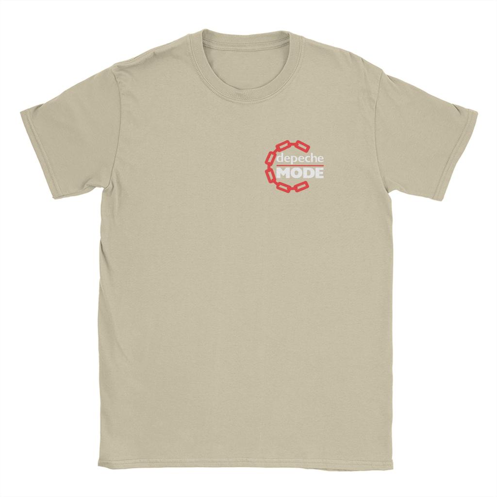 Oversize T-shirt Letni Elektroniczny Rock Depeche Cool Mode Koszulki Czysta Bawełna T-shirt Męski Duży Rozmiar Krótki Rękaw Koszulki