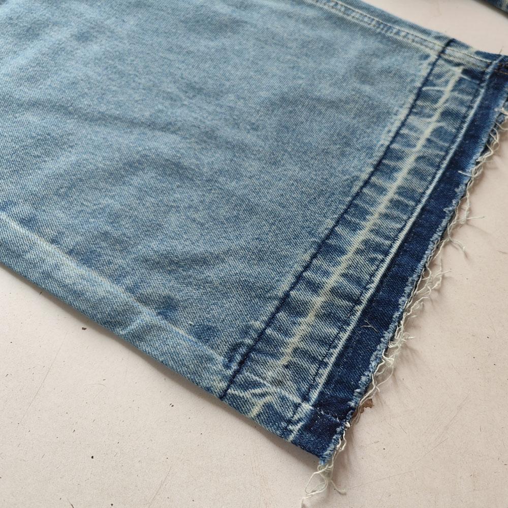 Men‘s Y2K Vintage Casual Wide Leg Jeans Ful Lentgh Baggy Pants Trousers Light Blue Denim Jeans New Streetwear Hip Hop