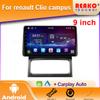 For Renault Clio Campus Car Radio Carplay Navigation GPS Android Auto Bluetooth Multimedia Player Stereo Head Unit Bluetooth 5G