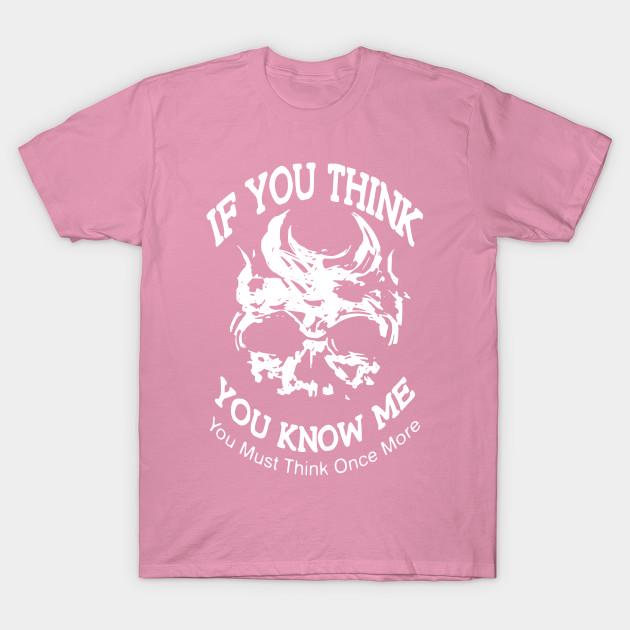 T Shirt Women Think Once More Dark Harajuku Print Kawaii Tshirt Summer Short Sleeve Female T-Shirt Top Tee