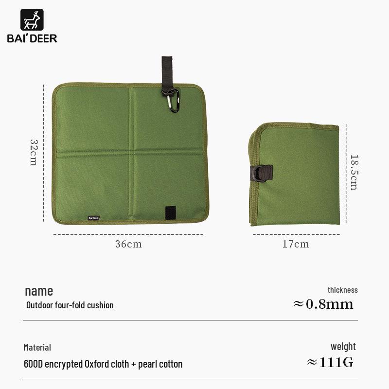 Wasserdichte Faltbare Outdoor Picknick- & Campingmatte - Verdicktes, Feuchtigkeitsbeständiges Polster für Wandern & Bergsteigen