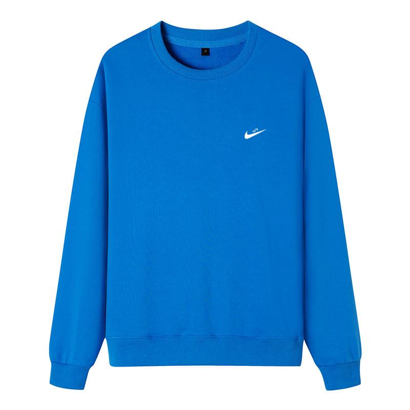 Sweat à capuche à manches longues et col rond en tissu éponge pour homme - Printemps/Automne 2024