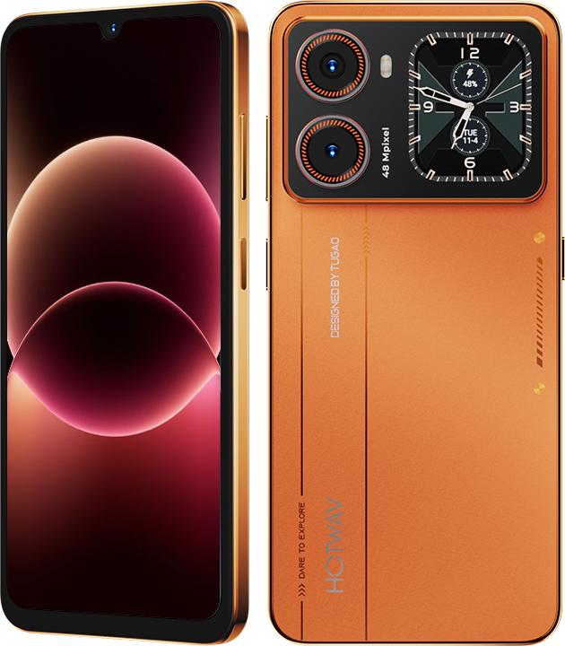 HOTWAV X100 GT Smartphones ,6.9-Inch, Android 16 Cell Phone ,8GB RAM +256GB ROM,5160mAh Battery,NFC/Face ID