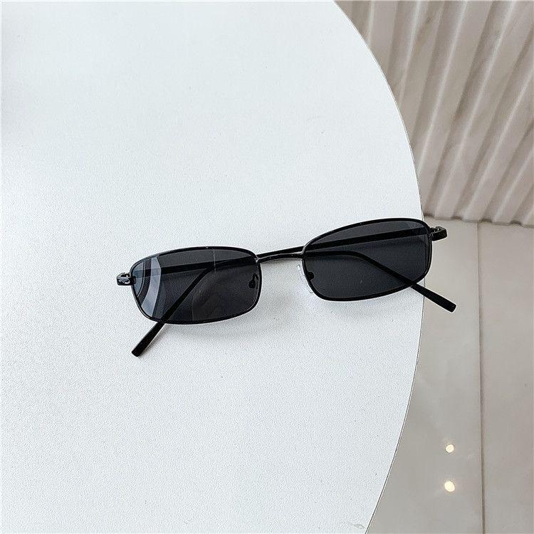New Small Frame Rectangle Sunglasses Women'S Brand Designer Square Sun Glasses Classic Men'S Vintage Eyewear Uv400