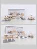 Mini Dollhouse Kitchen Set: Simulation Furniture & Food Play Scene for Kids