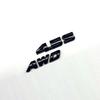 For BYD SeaLion 07 EV Car Specialized No Disassembly Overlay Blackened Emblem Black Warrior Black Car Logo Sticker Auto Exterior