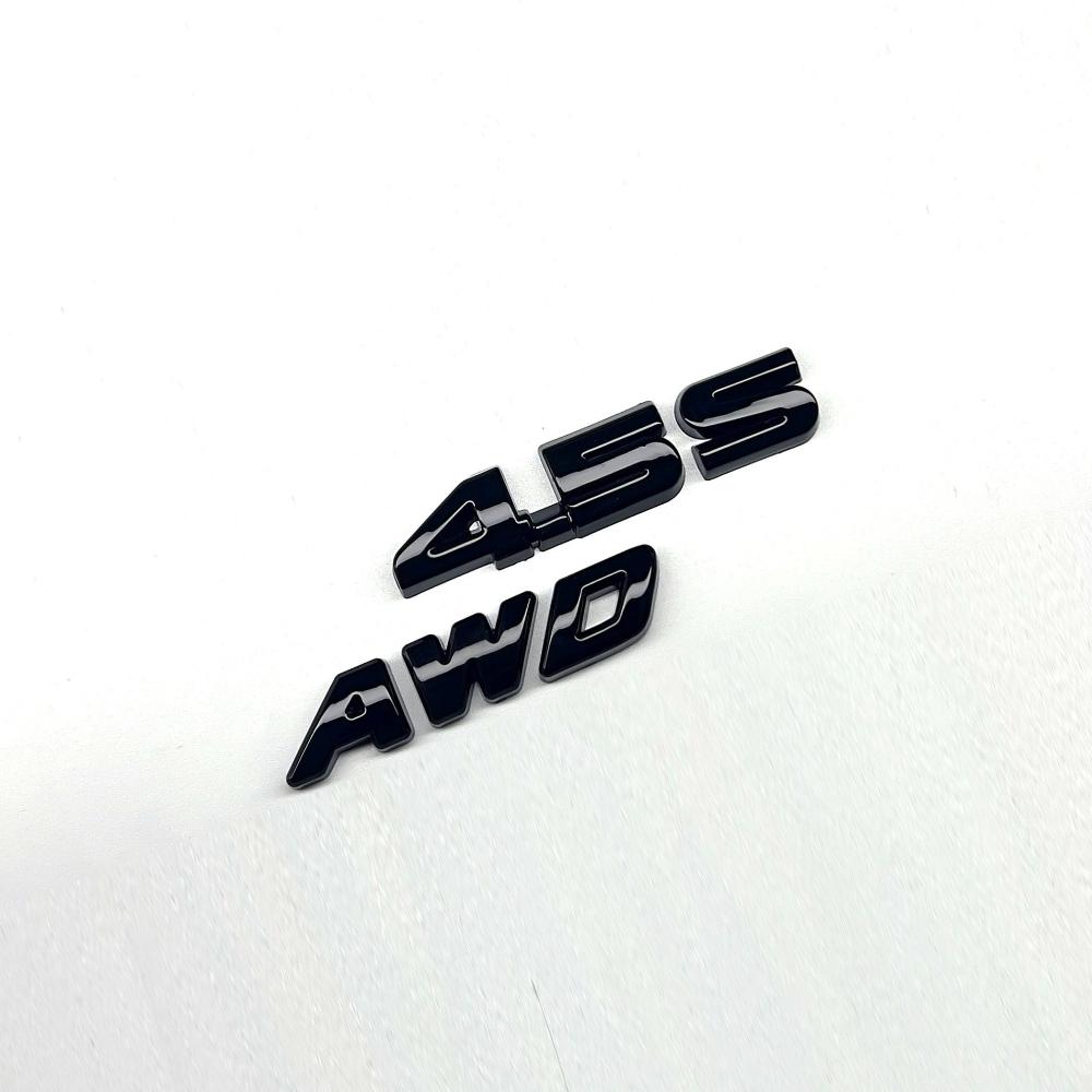 For BYD SeaLion 07 EV Car Specialized No Disassembly Overlay Blackened Emblem Black Warrior Black Car Logo Sticker Auto Exterior