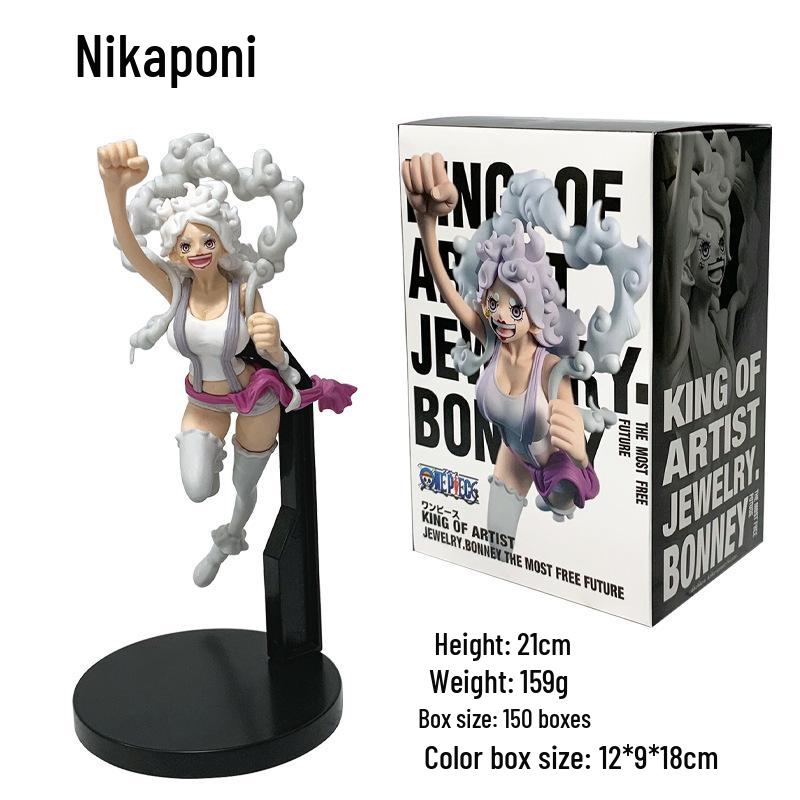 One Piece DXF Sun God Nika: Luffy Gear Fifth, Zoro, Sanji, Nami, Chopper, Kid, Killer Figures.
