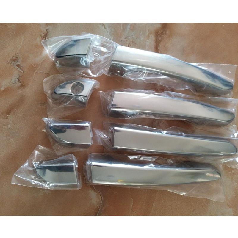 Для Hyundai Tucson 2015 2016 2017 2018 ABS cromo puerta mango Tapas авто аксессуары Coche de серебряный