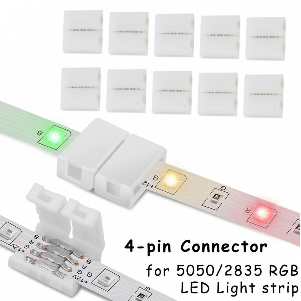Indoor Living Room Led Light Connector Strip Connector 10pcs