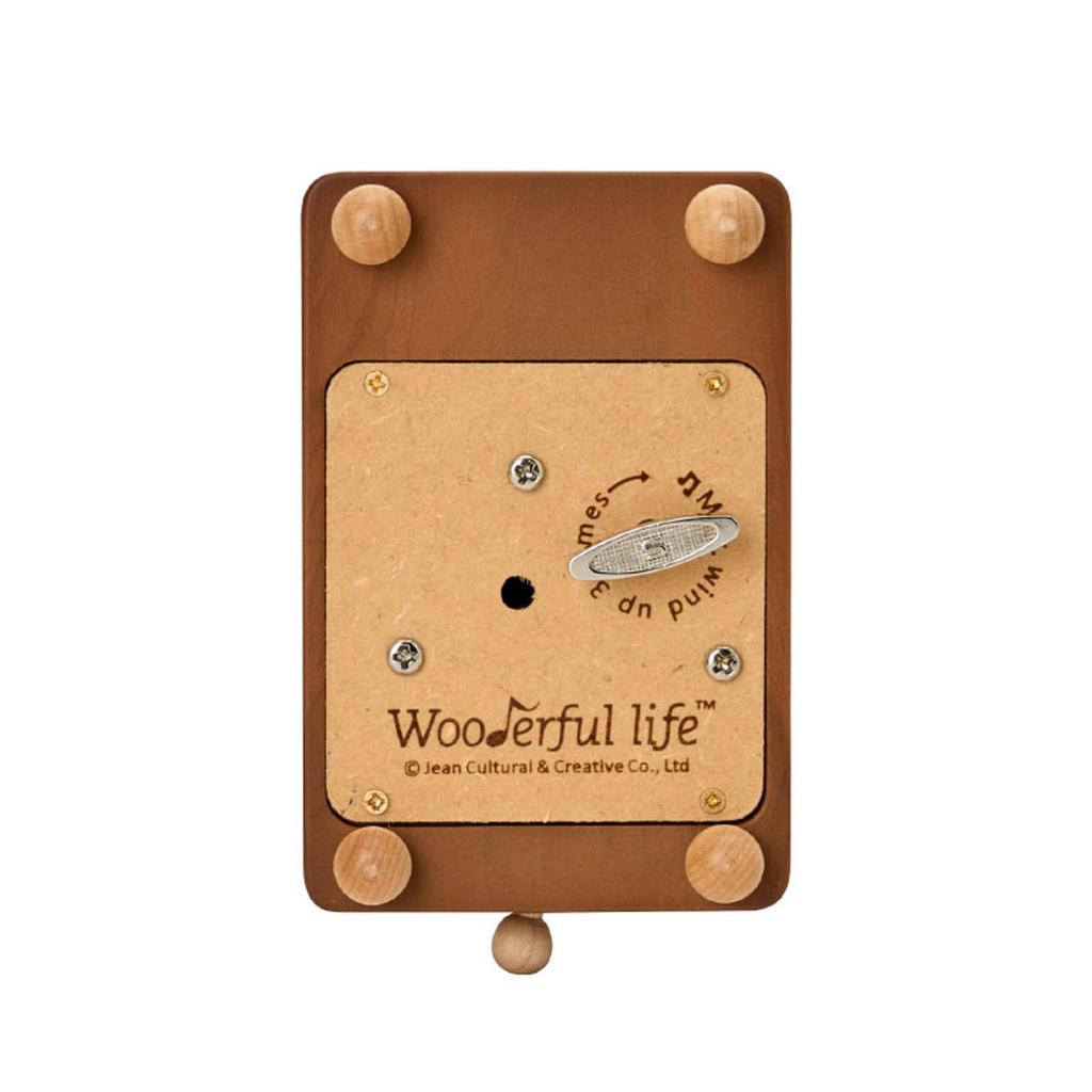 Sanrio Wooden Music Box Ferris Wheel Interior Gift 087424