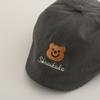 5 Farben Bär Baby Hut für Mädchen Jungen Kappe Vintage Baumwolle Kid Baskenmütze Hüte Einstellbar Infant Kleinkind Kappe 1-3Y