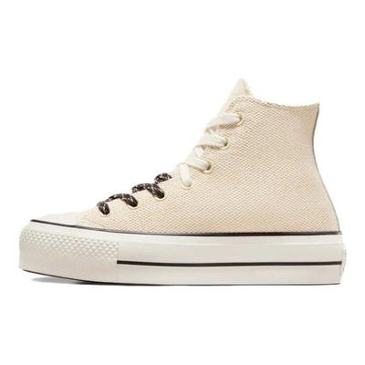 Baskets montantes All Star Lift en toile Baskets pour femmes Beige A09093C