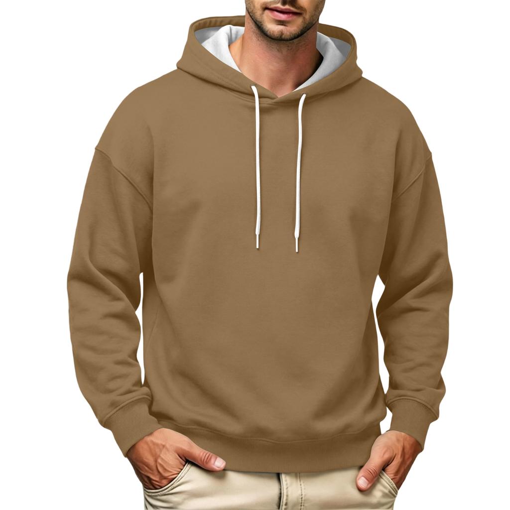 Men's Casual Winter Hoodie Sweatshirt for Everyday Wear