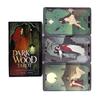 Dark Wood Tarot Cards A 78 Oracle Deck English Visions Divination Edition Borad Playing Games